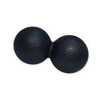 ZSZBACE Peanut Massage Ball- Muscle Relaxer- Ideal Self Therapy Tool for Feet, Hands, Plantar Fasciitis, and Myofascial Release- Black