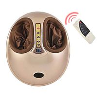 Wwarm Foot Massage Device Electric with Infrared Heat Function Shiatsu Foot Massage kneading Knock feet with Rolls & air Compression for Home Office