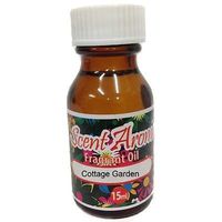 asah 15ml Fragrant Oil - Australian Bush - Burning Oils/Scent Aroma/Oil Burner (Cottage Garden)