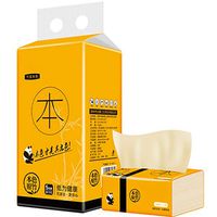 Multifold Paper Towels 300 leaves/Pack Silky Smooth Soft Toilet Paper Household Skin-Friendly Paper Towels Kitchen Toilet Tissue Hand Towels,Eco-Friendly Napkin EAZsyn8 (5pc, Yellow)