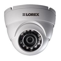 Lorex LEV1522B, 720P HD Weatherproof Night Vision Security Dome Camera (Pack of 2 pcs)