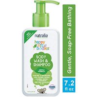 Natralia Happy Little Bodies Eczema Body Wash & Shampoo, 7.2 Ounce