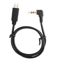 JJC CABLE-MULTI2MSM Sony Camcorder Handycam Multi Terminal to Portable Speaker 3.5mm Mini Stereo Male Connector Adapter Converter Cable Cord
