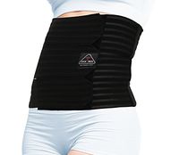 ITA-MED Breathable Elastic Abdominal Support Binder for Women, X-Large, 12 Inch Wide