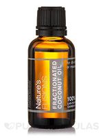 Nature's Fusions Carrier Oil - Fractionated Coconut Oil - 30m