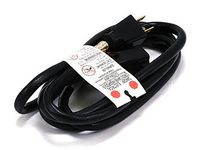 eDragon 16AWG Power Extension Cord Cable, Black 6 Feet