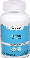 Vitacost Biotin - 10000 mcg - 50 Softgels