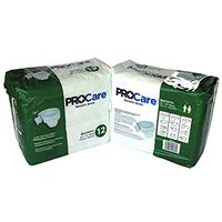 First Quality Incontinent Brief ProCare Tab Closure 2X-Large Disposable Heavy Absorbency (#CRB-017-BG, Sold Per Bag)