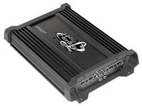 Lanzar Amplifier Car Audio, 2 Channel, 1,000 Watt, 4 Ohm, MOSFET, RCA Input, Bass Boost, Mobile Audio, Amplifier for Car Speakers, Car Electronics, Crossover Network (HTG237)