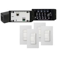 ON-Q Digital Audio 4 Room Expansion Kit White (AU7054-WH)
