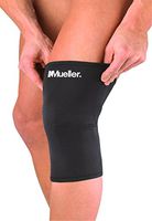Mueller Knee Sleeve Closed Patella, Black, Small