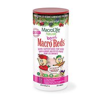 MacroLife Naturals Macro Berri Reds Multivitamin Drink Mix for Kids - All Natural W/ 1 Billion Probiotics & Enzymes to Aid Digestion & Support Immune system - Gluten Free & Vegan Ingredients