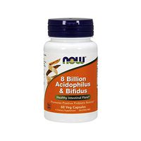 Now Foods, Acidophilus Bifidus 8 Billion, 60 Capsules