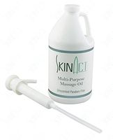 Skin Act Multi-Purpose Massage Oil Half Gallon Unscented Paraben Free
