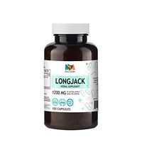 LongJack Extract 100 Capsules, 1200mg Per Serving, LongJack (Tongkat Ali)