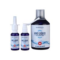AQUAPRESEN SWISS HNO | Ear Nose Throat Care Set | With Swiss Activated Water