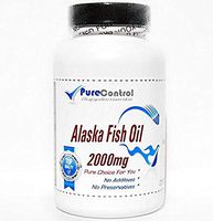 Alaska Fish Oil - Alaska Fish Oil - Omega 3 Oils // 120 Capsules // Pure // by PureControl Supplements
