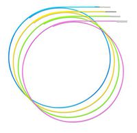Key Surgical BR-075-99 Scope Cleaning Brush, Assortment includes 1.8 mm, 2.4 mm, 3.2 mm and 4.2 mm Diameter, 75 cm Length (Pack of 4)