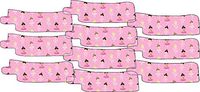 Nasogastric or Oxygen Tube precut Adhesive Tape Ballerina Theme x 10 Pack. (Left Side)