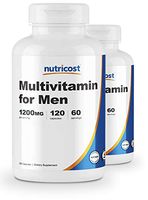 Nutricost Multivitamin for Men 120 Capsules (2 Bottles) - Vitamins and Minerals for The Healthy Man