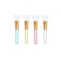4 Pcs Silicone Epoxy Brushes Applicators for Making Epoxy Glitter Tumblers, Made Brushes DIY Tool to Mix and Apply Epoxy Resin Acrylic Cups, Very Easy to Clean (Set A)