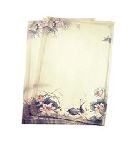 Traditional Kraft Letterhead/Writing Papers/Stationery(8 Pieces)