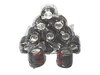 Ever Ready First Aid Self Adherent Cohesive Bandages 2" x 5 Yards - 12 Count, Black