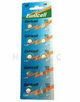 Hillflower 10 Piece AG3 LR59 LR726 G2 396A 397 196 Card 0% Hg 1.5V Long Duration Alkaline New Battery