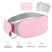 Portable Heating Pad Graphene Heating Therapy Washable Far Infrared USB Warming Waist Belt with 3 Temperature Settings for Menstrual Cramps and Back/Abdomen/Stomach Pain Relief