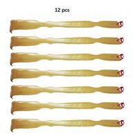 JapanBargain, Extra Long Bamboo Wood Backscratcher Back Scratcher 17 inches, Pack of 12