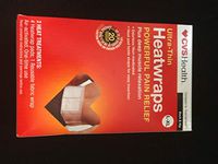 CVS HEALTH Ultra-Thin HEATWRAPS Reduces Pain Back and Hip 12 Hours 2 Heat Treatments ONE TIME USE L-XL