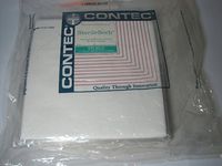 Contec C2-99IR/25 SterileSorb Polyester/Cellulose Sterile Hydroentangled Nonwoven Wipe, 9" Length x 9" Width (Pack of 150)