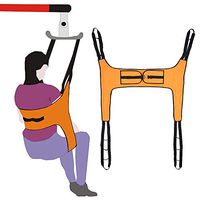 Lift Sling Patient Lifts for Home Use Electric Transfer Belt Toileting Commode Sling Medical Handicap Four Point Sling Large