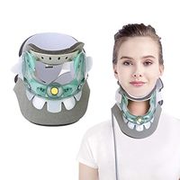 Cervical Neck Collar,Adjustable Cervical Traction Device Neck Pain Relive Collar Neck Care Recover Tool
