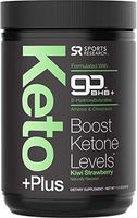 Keto Plus™ Powder - Exogenous Ketones BHB + Chromium Picolinate - 30 Servings | Formulated for Ketosis, Energy and Focus | Keto Certified, Vegan Friendly (Kiwi Strawberry)