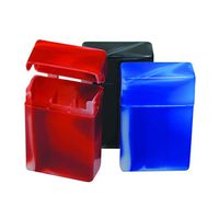 Fess Products Cigarette Case/box With Compartment King Size Cigarettes (3 Boxes of Assorted Colors)