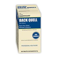 Otis Clapp 1615587 Back-Quell Back Pain Relief Tablets, Blue/Yellow Box (Pack of 300)