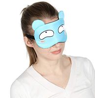 Hot Cold Sleep Gel Mask, Headache Eye Relief Removable Cooling Gel, Funny Animal