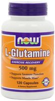 NOW Foods L-Glutamine 500mg, 120 Capsules, by Now Foods