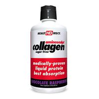 Medical-Grade Liquid Collagen Supplement | AminoSculpt Sugar-Free | Chocolate Raspberry | 15 Fl Oz | Burn Fat | Recovery | Good for Joints, Bones, and Sleep | Better Hair, Skin and Nails