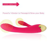 Computer LED New Vibrator with USB Cable Rechargeable Cordless Gift Set- Adjustable 10speed Handheld,Silent Waterproof Desing Perfect for Bathtub, Pool Long Time Use