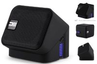 Democracy Revolving Wireless Bluetooth Portable Stereo Mini Speaker w/Microphone