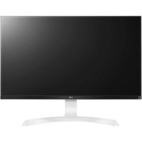 LG - 27UD69P-W 27" IPS LED 4K UHD FreeSync Monitor - Black/white
