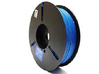 Spool of twist ties, 2000FT Long is 4800 to 6400 ties per roll, plastic/paper, 27 gauge, 5/32" wide (1, BLUE)