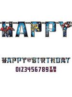 amscan Transformers Add-an-Age Letter Banner