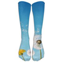 Wish Or Weed Dandelion Women & Men Knee High Socks Baseball Athletic Tube Long Stockings