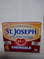 St. Joseph St. Joseph Aspirin Chewable Orange, Orange 36 tabs 81 mg(Pack of 3)