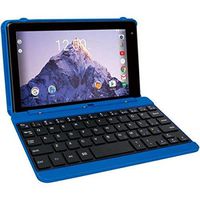 RCA Voyager 7 Inch 16GB Tablet with Keyboard Case and Android OS, Blue