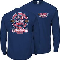 Ole Miss Football Fans. The Grove. The South's Greatest Tailgating Tradition T- Shirt (Sm-5X) (Navy Long Sleeve, Large)