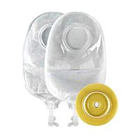 PIWYHOW Ostomy Colostomy Supplies, Medicals Ileostomy Care, One Piece Drainable Ostomy Pouch, System Cut to Fit, Ostomy Bags with for Colostomy(Pack of 10)